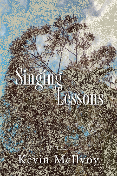 Cover image for Mc's posthumously published book of poetry, entitled Singing Lessons
